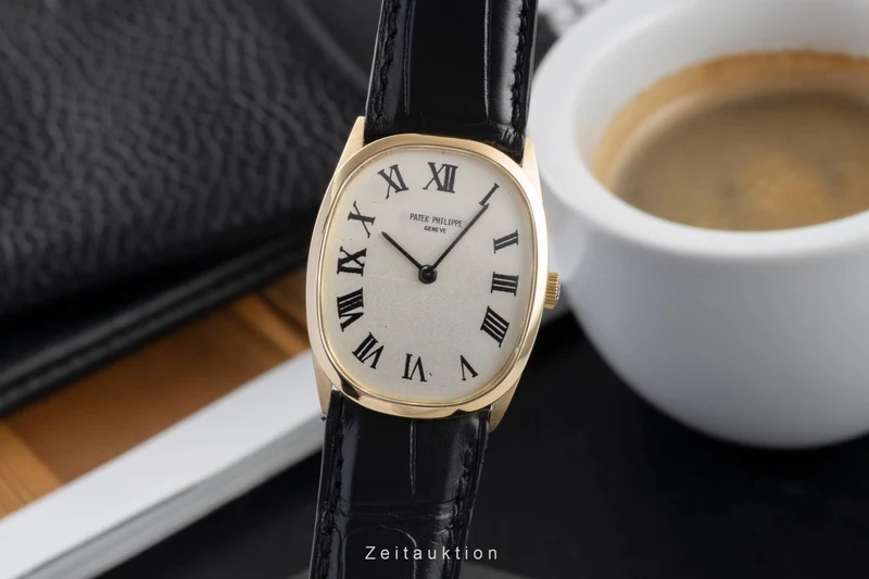 Patek Philippe Ellipse 18 ct gold manual winding men's watch 3546 Vintage [2605282]