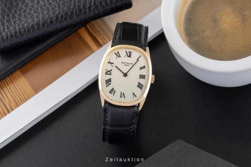 Patek Philippe Ellipse 18 ct gold manual winding men's watch 3546 Vintage [2605282]
