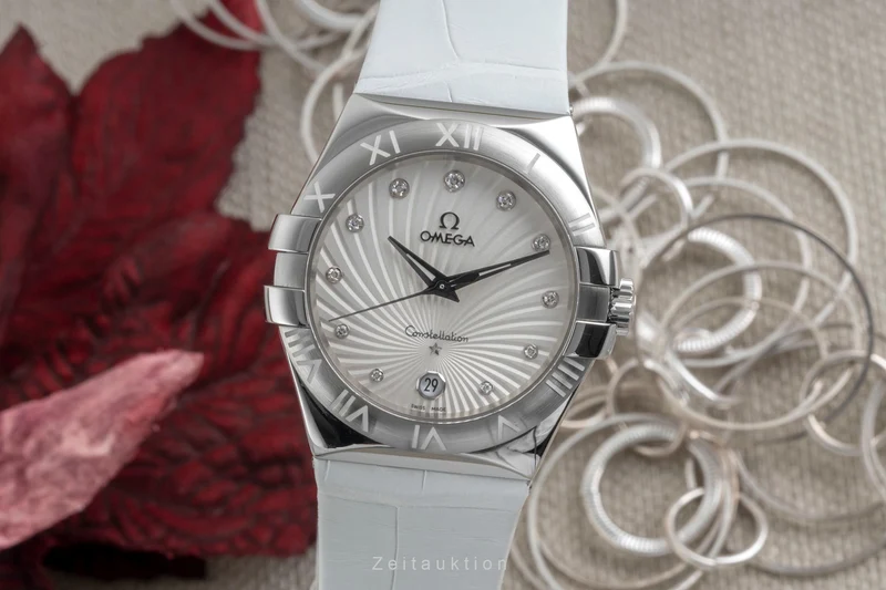 Omega Constellation steel quartz men's watch 123.13.35.60.52.001 [2604234]