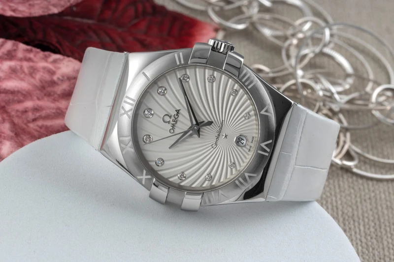 Omega Constellation steel quartz men's watch 123.13.35.60.52.001 [2604234]