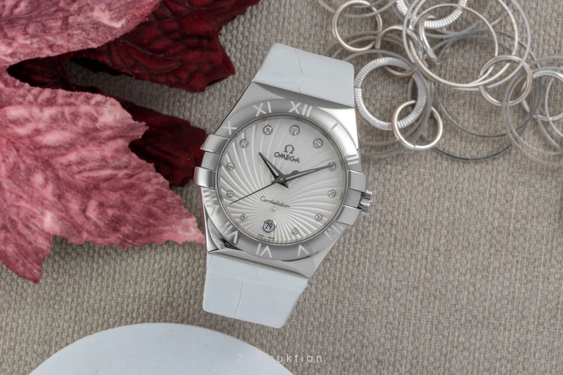 Omega Constellation steel quartz men's watch 123.13.35.60.52.001 [2604234]