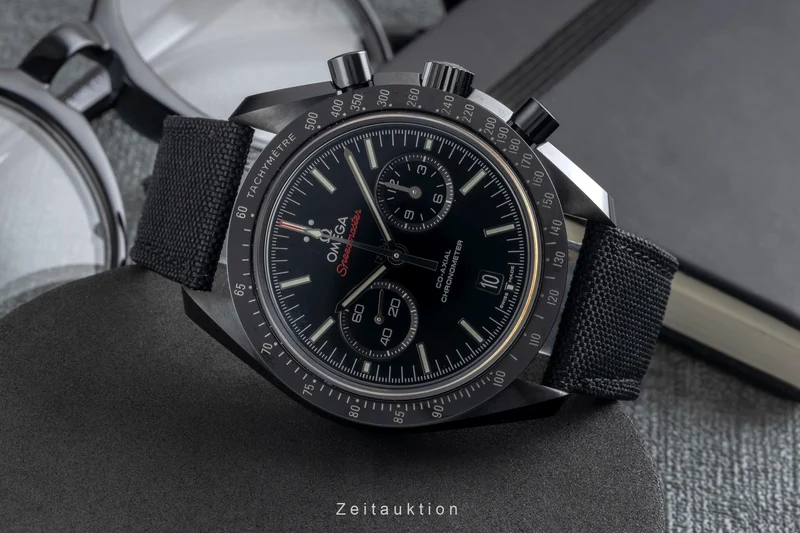 Omega Speedmaster Moonwatch chronograph ceramic automatic men's watch 311.92.44.51.01.003 [2605411]