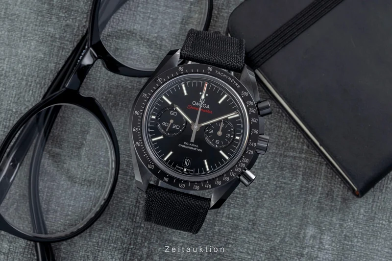 Omega Speedmaster Moonwatch chronograph ceramic automatic men's watch 311.92.44.51.01.003 [2605411]