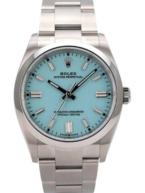 Rolex Oyster Perpetual 36 126000 Türkisblau