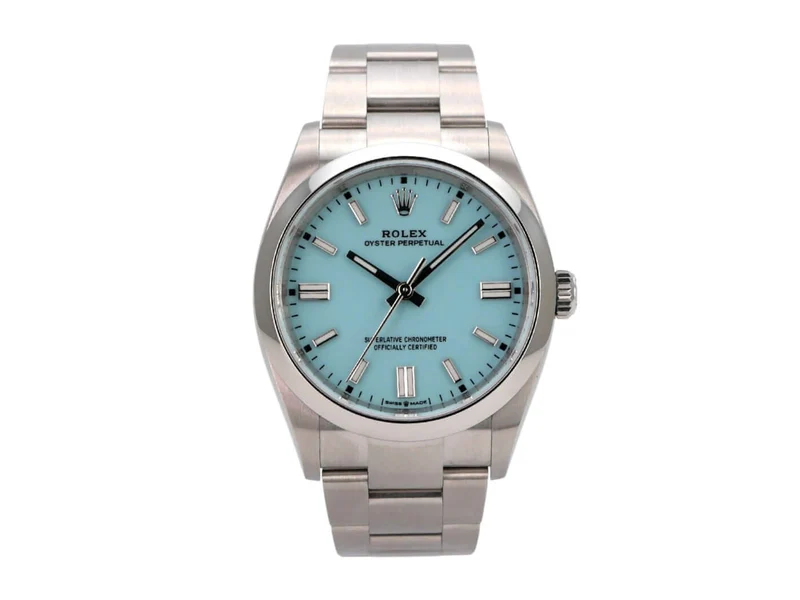 Rolex Oyster Perpetual 36 126000 Türkisblau