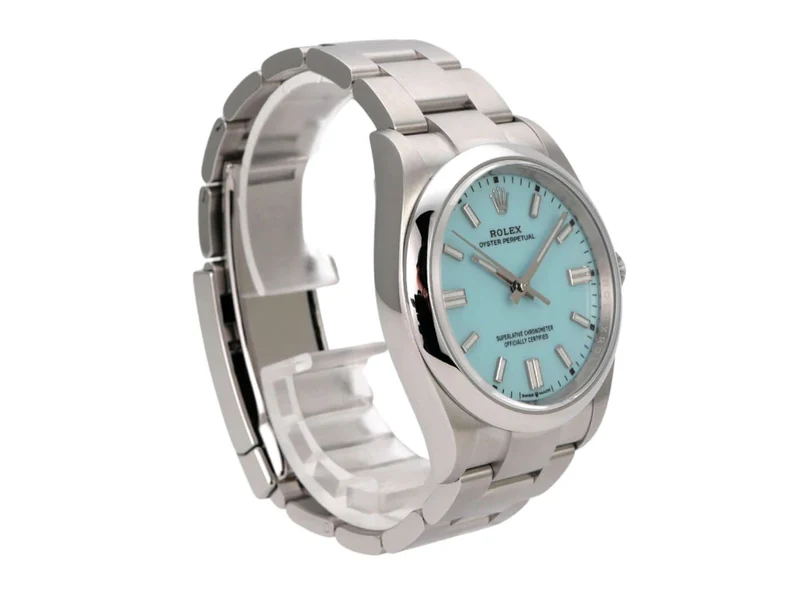 Rolex Oyster Perpetual 36 126000 Türkisblau