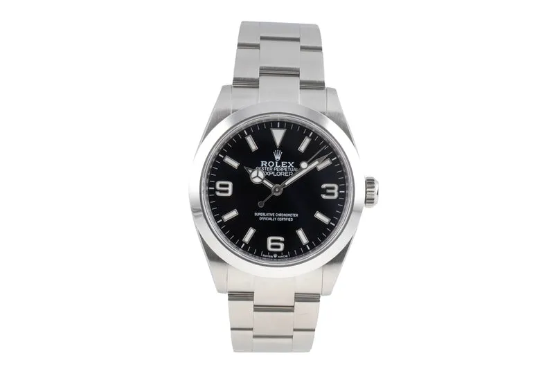 Rolex Explorer steel automatic men's watch 224270 [2605541]