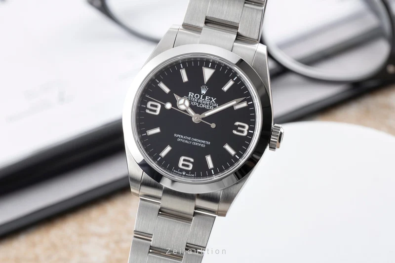 Rolex Explorer steel automatic men's watch 224270 [2605541]