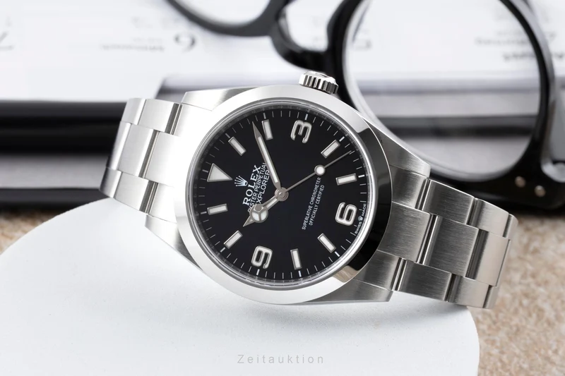 Rolex Explorer steel automatic men's watch 224270 [2605541]