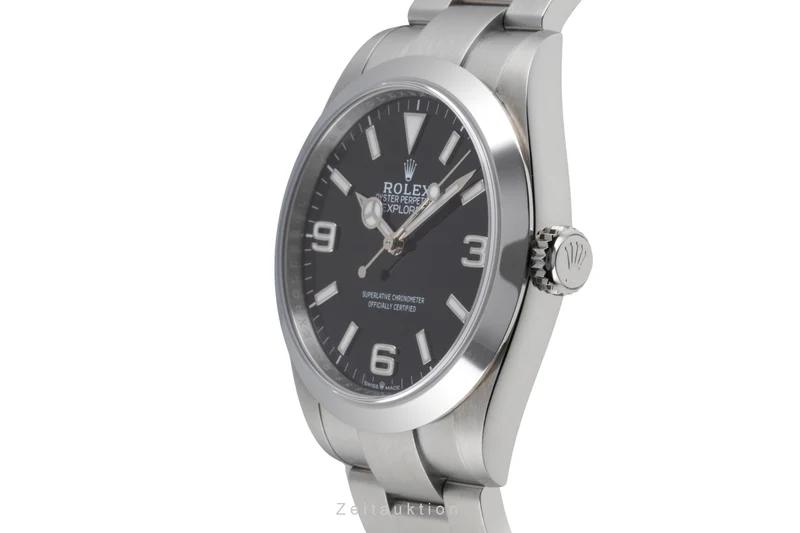 Rolex Explorer steel automatic men's watch 224270 [2605541]