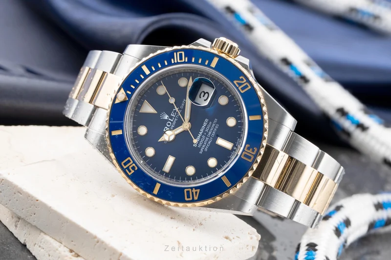 Rolex Submariner steel / gold automatic men's watch 126613LB [2605571]