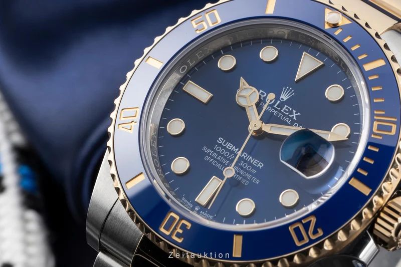 Rolex Submariner steel / gold automatic men's watch 126613LB [2605571]