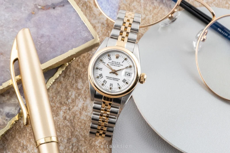 Rolex Lady Datejust steel / gold automatic women's watch 69163 [2605298]