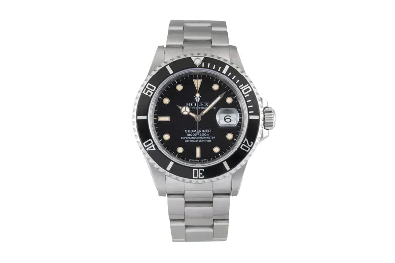 Rolex Submariner steel automatic men's watch 16610 [2605516]