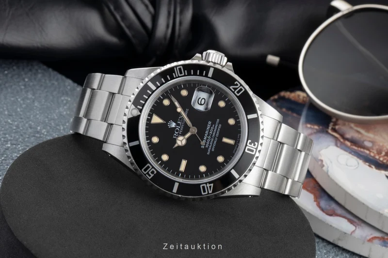 Rolex Submariner steel automatic men's watch 16610 [2605516]