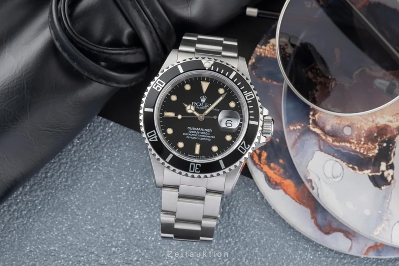 Rolex Submariner steel automatic men's watch 16610 [2605516]
