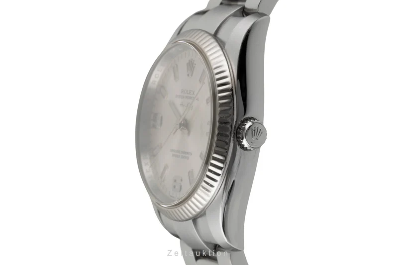 Rolex Air King steel / white gold automatic men's watch 114234 [2605551]