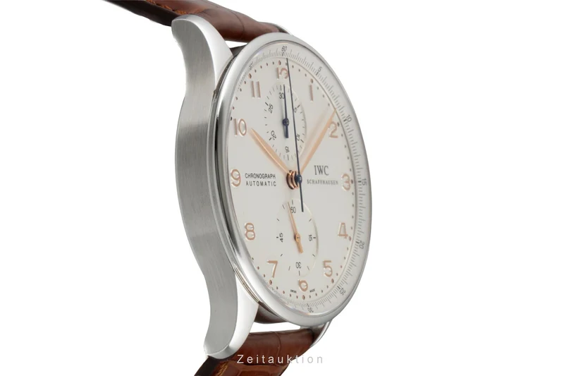IWC Portuguese chronograph steel automatic men's watch IW371401 [2605252]