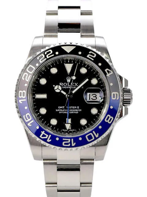 Rolex GMT-Master II Edelstahl 116710BLNR