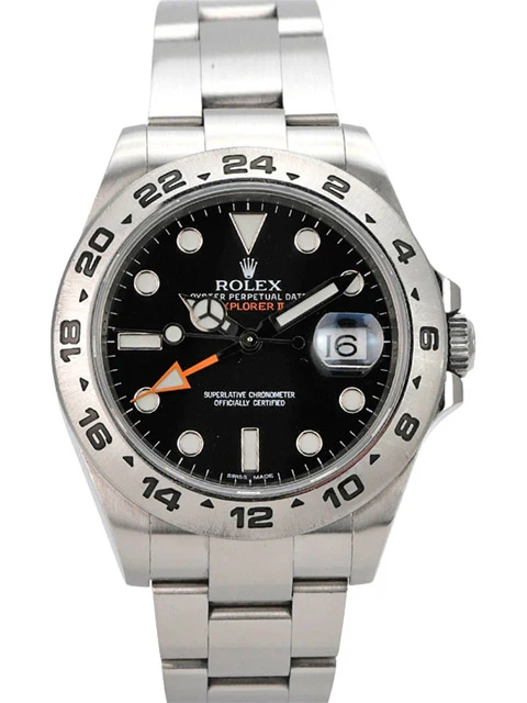 Rolex Explorer II 42 Edelstahl 216570 Schwarz
