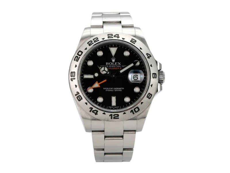 Rolex Explorer II 42 Edelstahl 216570 Schwarz