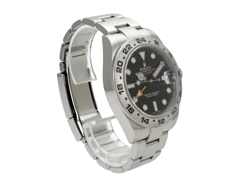 Rolex Explorer II 42 Edelstahl 216570 Schwarz
