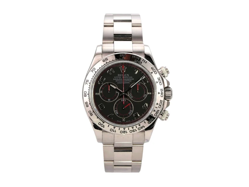 Rolex Cosmograph Daytona 116509 Weißgold Schwarz