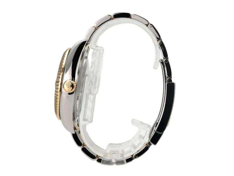 Rolex Sky-Dweller Edelstahl Gelbgold 326933 Schwarz