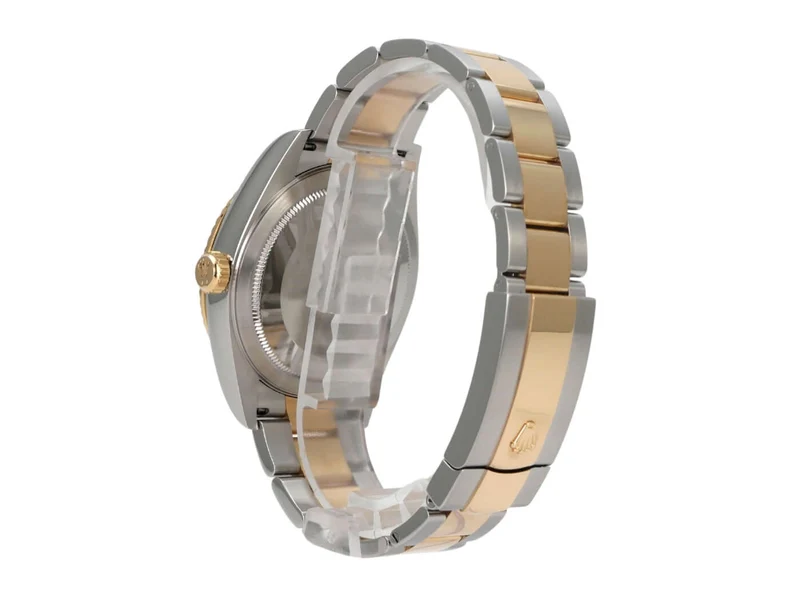 Rolex Sky-Dweller Edelstahl Gelbgold 326933 Schwarz