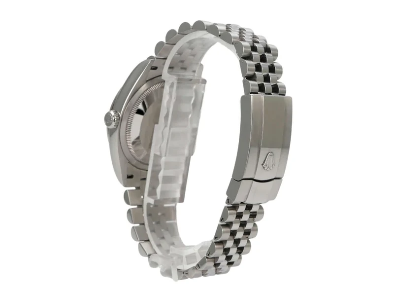 Rolex Datejust 36 Oystersteel Weißgold 126234 Schwarz Jubile-Band