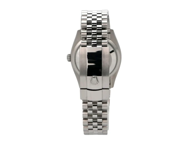 Rolex Datejust 36 Oystersteel Weißgold 126234 Schwarz Jubile-Band