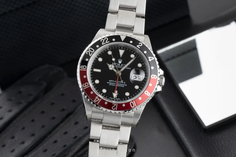 Rolex GMT-Master II steel automatic men's watch 16710 [2605490]