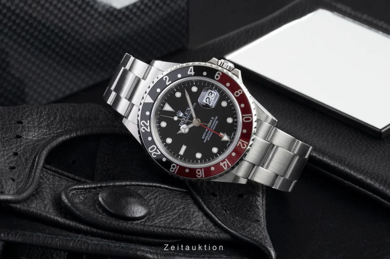 Rolex GMT-Master II steel automatic men's watch 16710 [2605490]