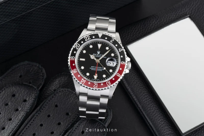 Rolex GMT-Master II steel automatic men's watch 16710 [2605490]