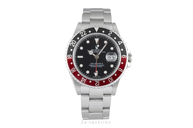Rolex GMT-Master II steel automatic men's watch 16710 [2605490]