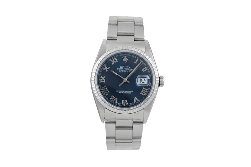 Rolex Datejust steel automatic men's watch 16220 [2604704]