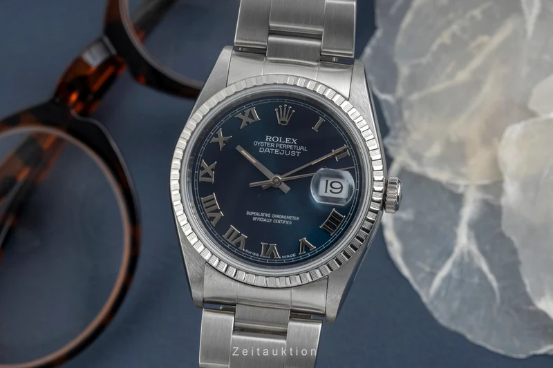 Rolex Datejust steel automatic men's watch 16220 [2604704]