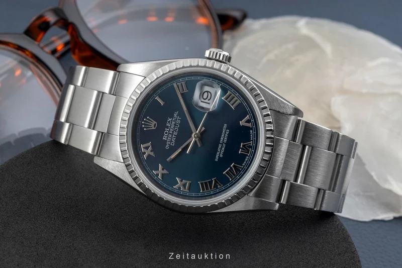 Rolex Datejust steel automatic men's watch 16220 [2604704]