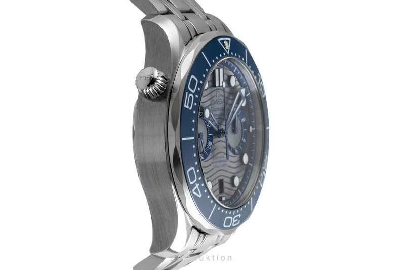 Omega Seamaster chronograph steel automatic men's watch 210.30.44.51.06.001 LP: 9300EUR [2605512]
