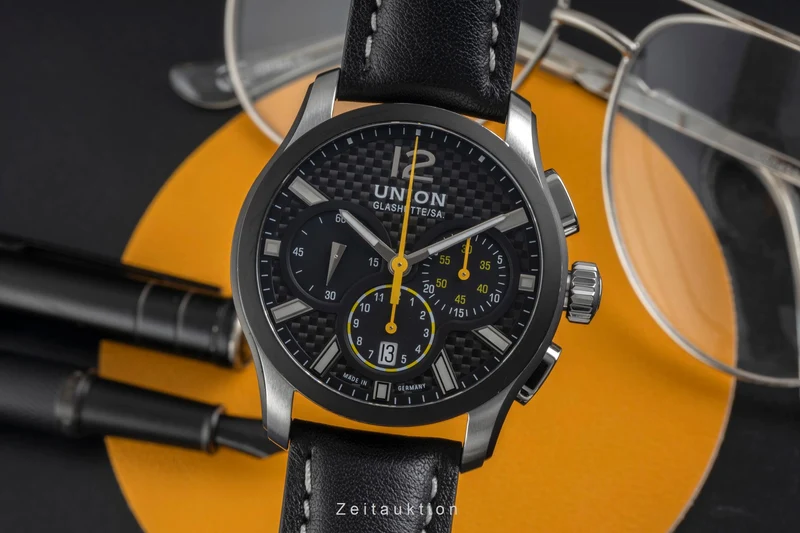 Union Glashütte Belisar chronograph steel automatic men's watch D002.627.26.207.00 [2605363]