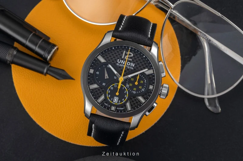 Union Glashütte Belisar chronograph steel automatic men's watch D002.627.26.207.00 [2605363]