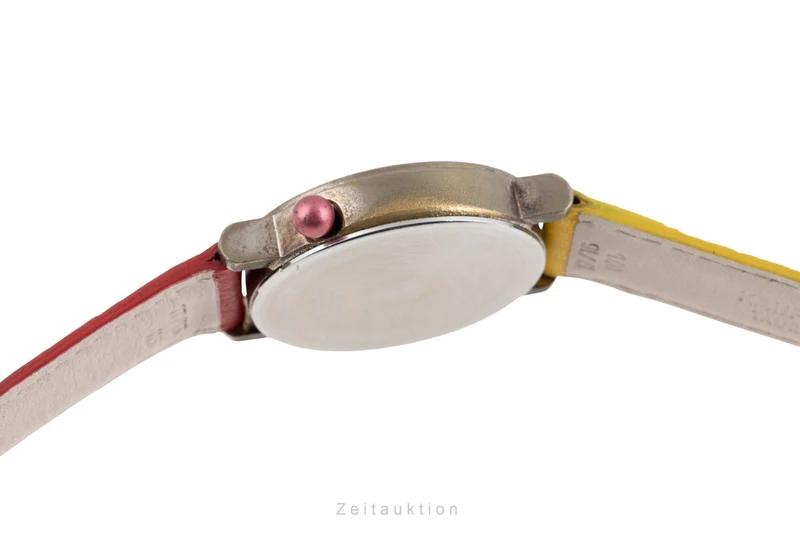 Alain Silberstein chromed brass quartz men's watch [2605478]