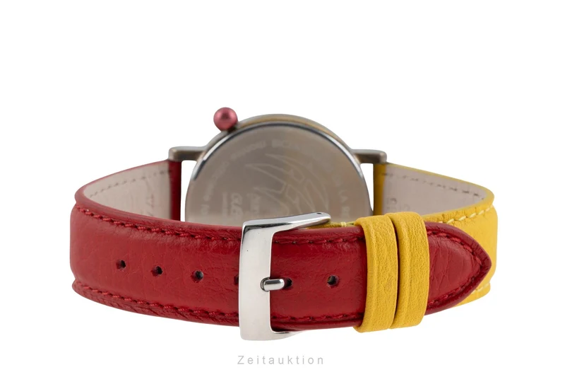 Alain Silberstein chromed brass quartz men's watch [2605478]