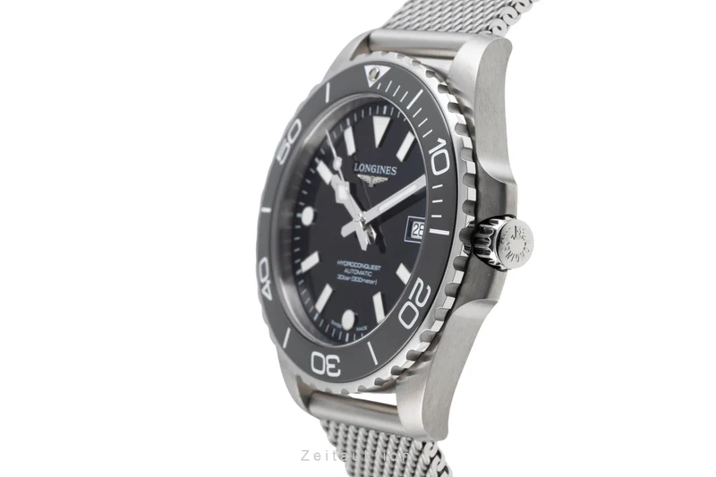 Longines Hydro Conquest steel automatic men's watch L3.788.4.70.6 LP: 2250EUR [2605543]