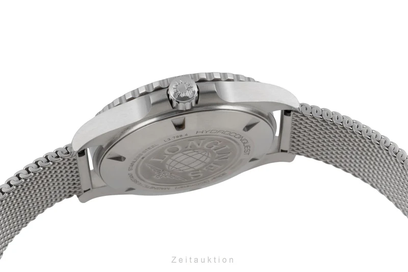 Longines Hydro Conquest steel automatic men's watch L3.788.4.70.6 LP: 2250EUR [2605543]