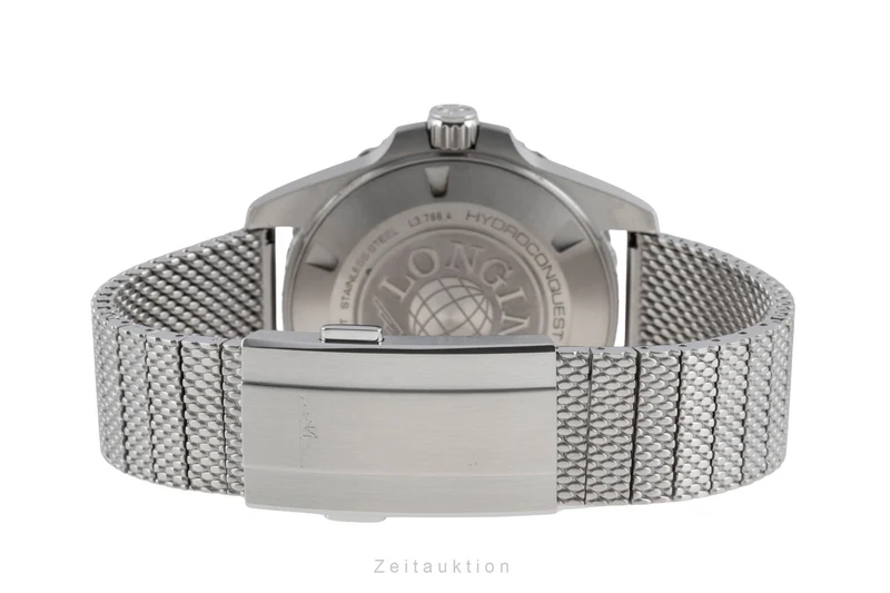 Longines Hydro Conquest steel automatic men's watch L3.788.4.70.6 LP: 2250EUR [2605543]
