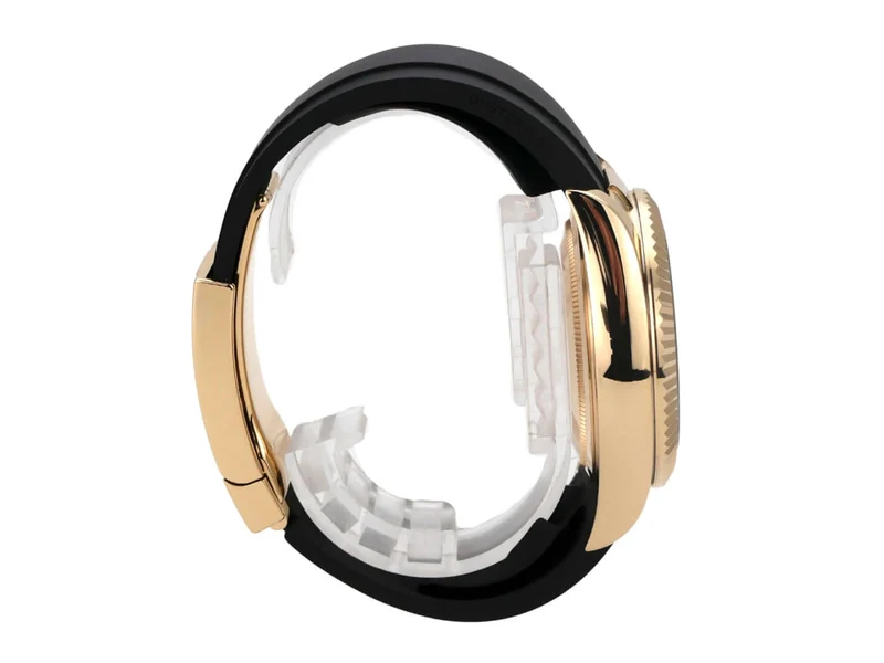 Rolex Sky-Dweller Gelbgold Oysterflex 336238 Schwarz