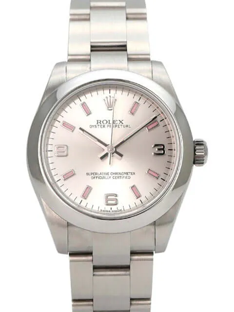 Rolex Oyster Perpetual 31 Ref. 177200 Silber