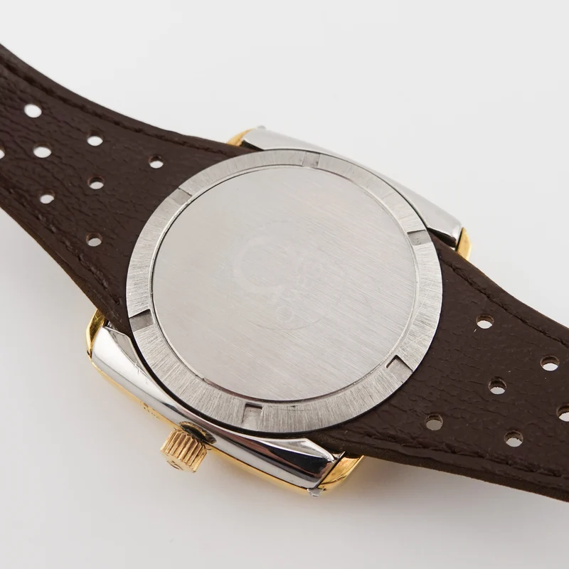 Omega Geneve Dynamic "TV" Jumbo - 166.0189 - vergoldet