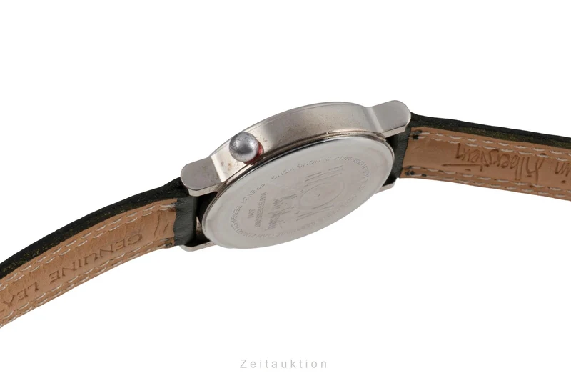 Alain Silberstein Klok chromed brass quartz men's watch [2605499]